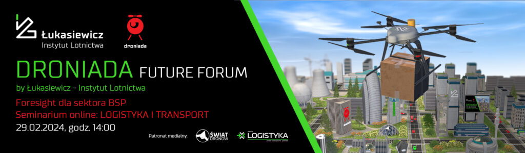 Droniada Future Forum Logistyka Dostawa dronami